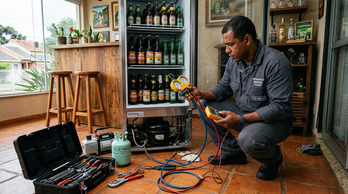 Conserto de Cervejeira em Sorocaba‑SP